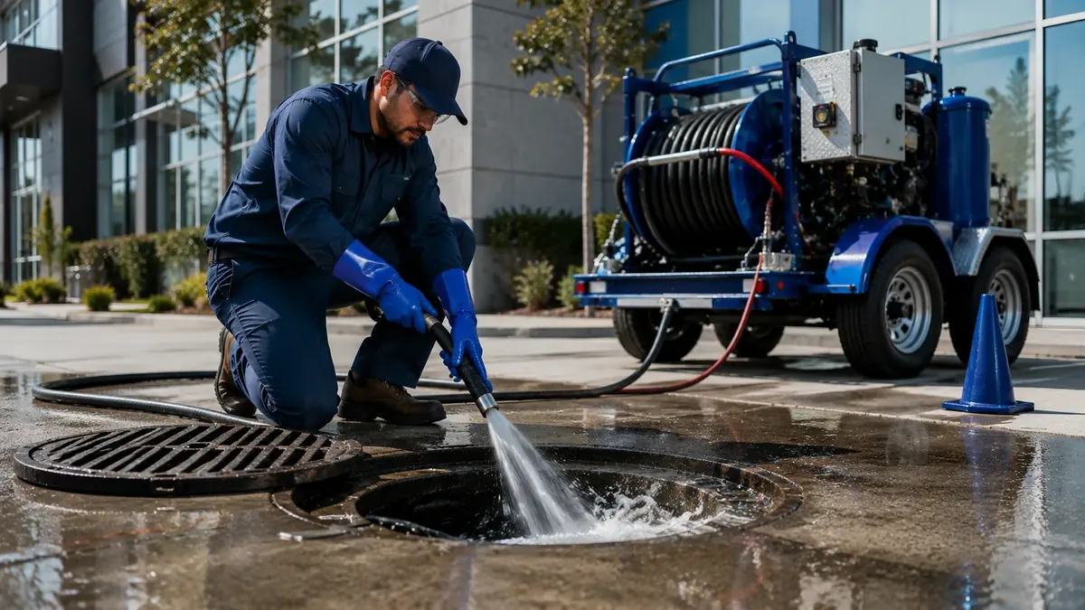 Commercial Hydro Jet Drain Cleaning in Mount Wilson