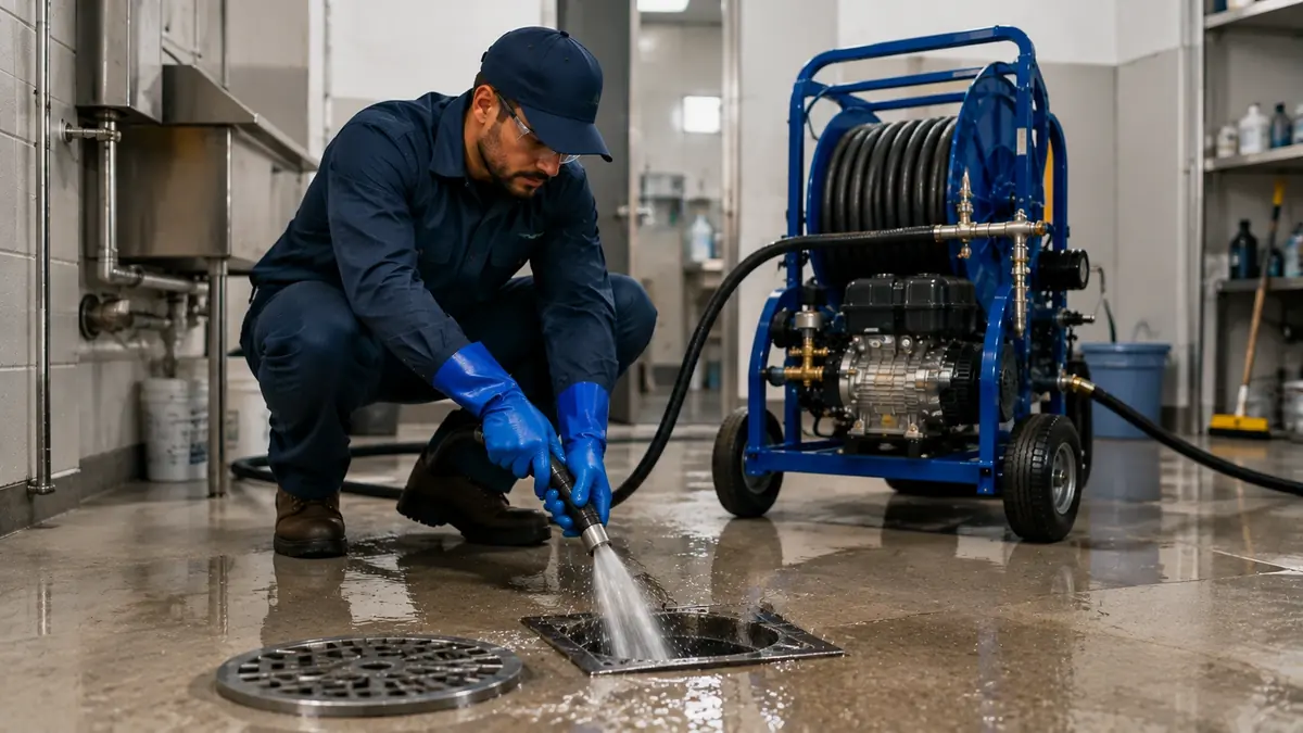 Floor Drain Hydro Jet Cleaning in Mount Wilson