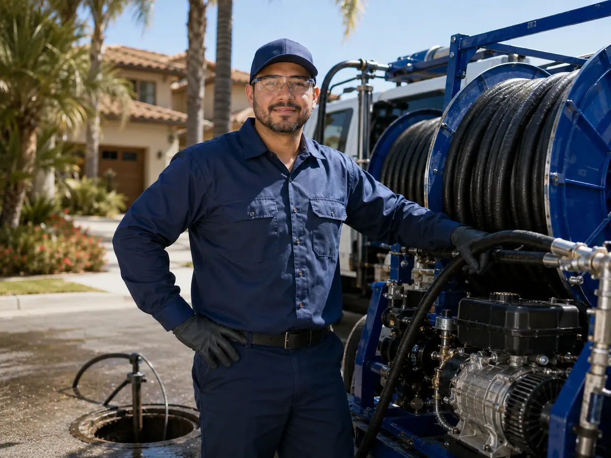 Hydro jet sewer cleaning in Mount Wilson