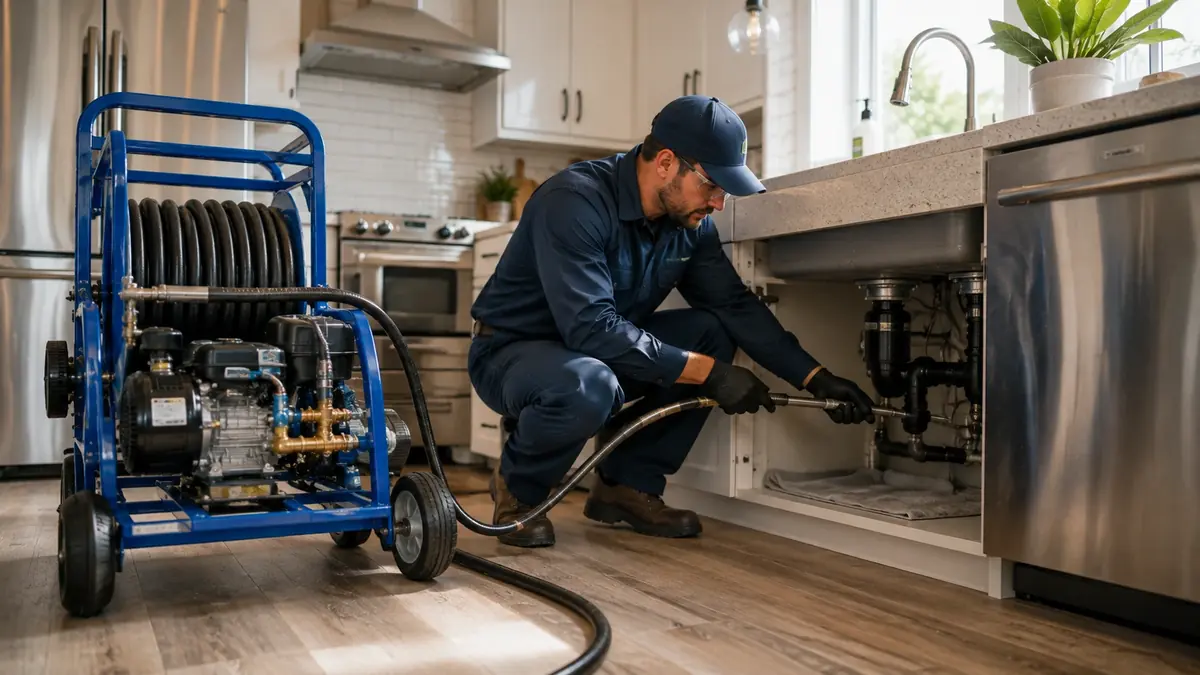 Kitchen Drain Hydro Jetting in Mount Wilson