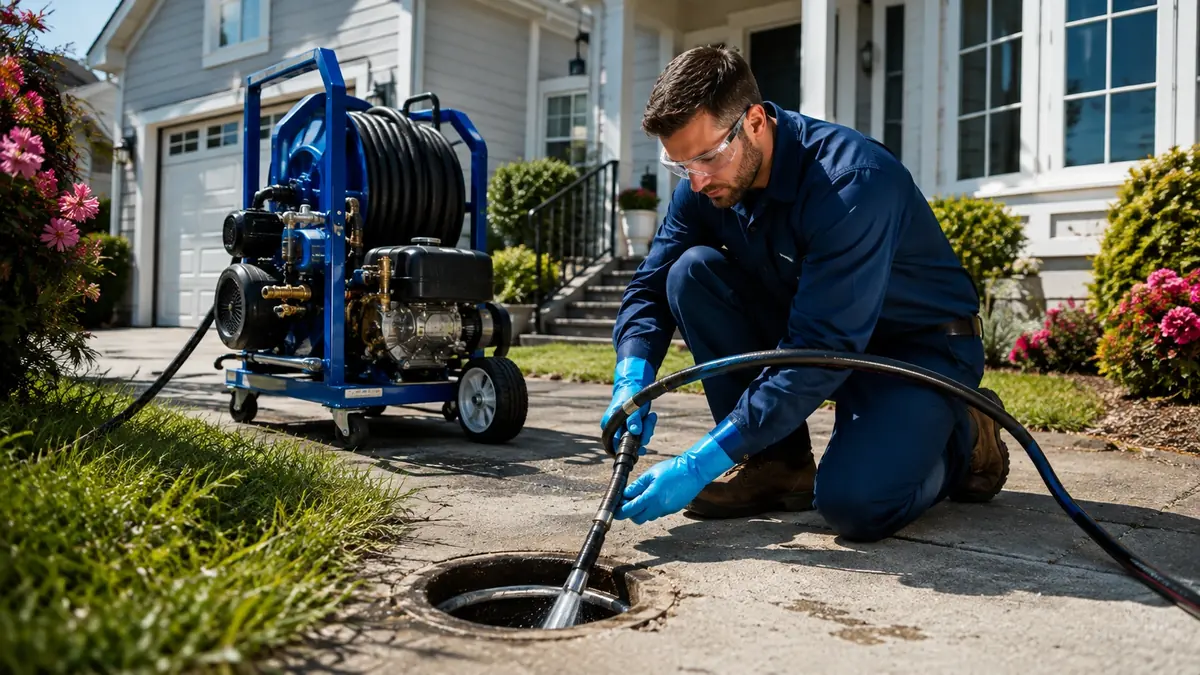 Residential Hydro Jet Drain Cleaning in Mount Wilson