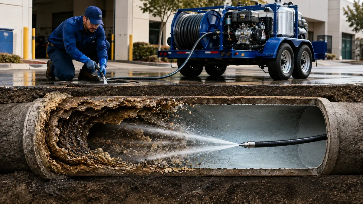 Sewer Pipe Descaling in Mount Wilson
